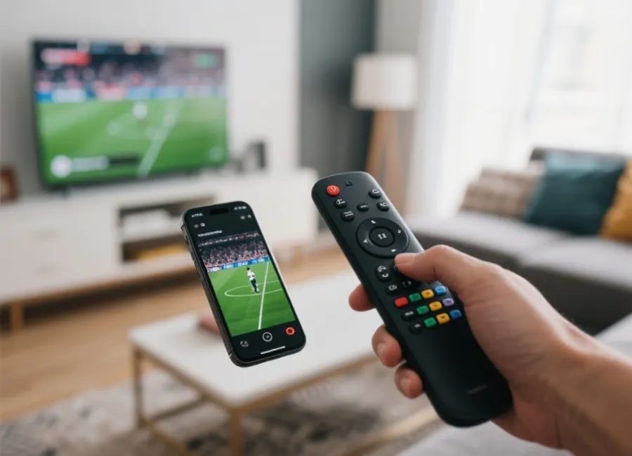 多裝置觀賽示意圖